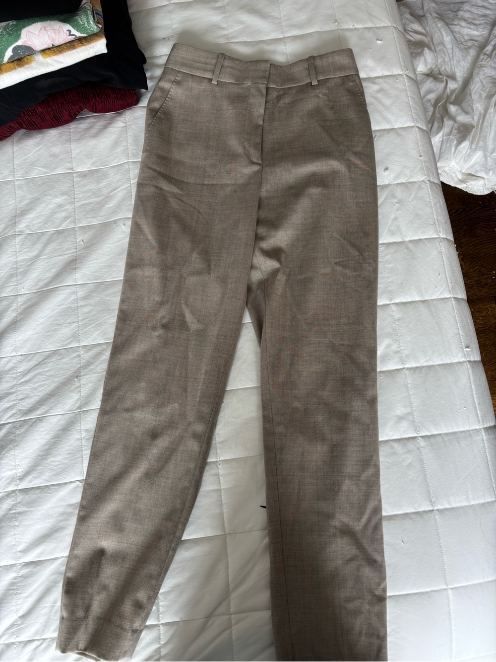 Reiss Tapered Pants in Taupe